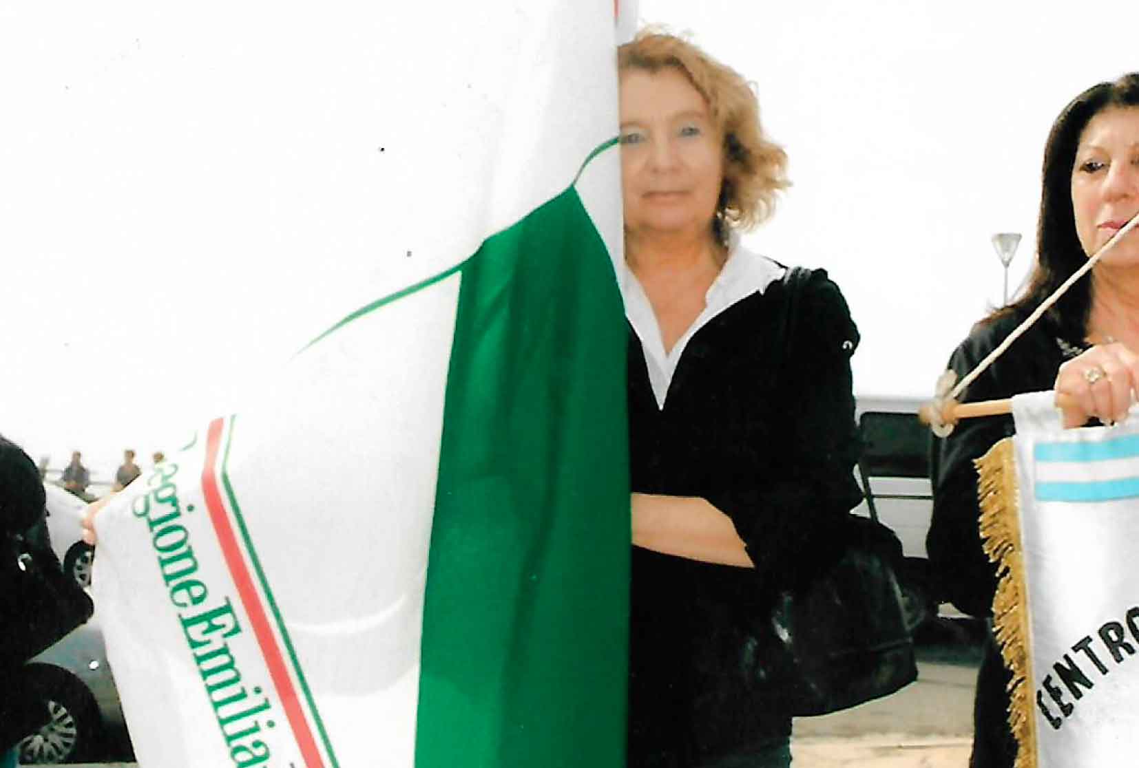 Presencia en el Aniversario<br>de la Liberación de Italia Comisión Directiva